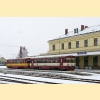 Souprava vlaku Os 10862 v Bruntlu.
