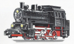 [Lokomotivy] → [Parn] → [BR 89] → 6100: parn lokomotiva ern s ervenm pojezdem