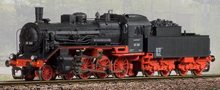 [Lokomotivy] → [Parn] → [BR 38] → 1018301: ern s ervenm pojezdem
