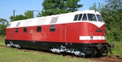 [Lokomotivy] → [Motorov] → [V 180 (BR 118)] → 02690 E: erven-slonov kost muzeln „Thringer Eisenbahnverein e. V.“
