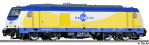 [Lokomotivy] → [Motorov] → [BR 246] → 04933: dieselov lokomotiva bl-lut s modrou stechou a rmem