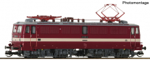 [Lokomotivy] &rarr;&nbsp;[Elektrick�]&nbsp;&rarr;&nbsp;[BR 242]&nbsp;&rarr;&nbsp;7590032: elektrick� lokomotiva �erven� s kr�mov�m prou�kem, �ed� st�echa, tmav� �ed� pojezd