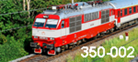 [Lokomotivy] → [Elektrick] → [150/151] → ZSSK-350-002: elektrick lokomotiva erven-bl s edou stechou