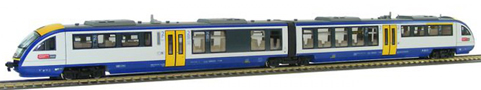 [Lokomotivy] → [Motorov vozy a jednotky] → [BR 642 Desiro] → 02884 E: bl-modr-lut motorov jednotka ″Mitteldeutschen Regiobahn″