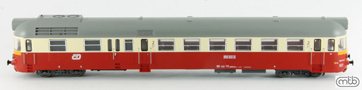 [Lokomotivy] → [Motorov vozy a jednotky] → [M286 (850,851)] → CD-850-029: motorov vz erven-slonov kost s vstranm pruhem, ed stecha