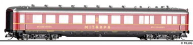 [Osobn vozy] → [Rychlkov] → [typ 38] → 16980: jdeln vz erven s edou stbrnou „MITROPA“