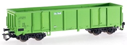 [Nkladn vozy] → [Oteven] → [4-os Eas] → 500435: vysokostnn nkladn vz zelen „On Rail“