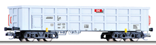 [Nkladn vozy] → [Oteven] → [4-os Eas] → 01713: vysokostnn nkladn vz svtle ed s ervenm logem „Dortmunder Eisenbahn“