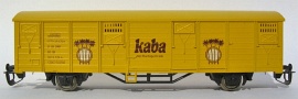 [Nkladn vozy] → [Kryt] → [2-os Gbs] → TG-1061: kryt nkladn vz okrov „Kaba - der Plantagentrank“