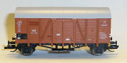 [Nkladn vozy] → [Kryt] → [2-os Oppeln] → 501117: ervenohnd s edou stechou ″Hammer Eisenbahn-Freunde″