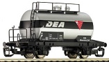 [Nkladn vozy] → [Cisternov] → [2-os Z52] → 14409: kotlov vz stbrn s ernm psem „DEA“