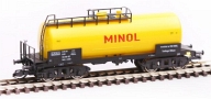 [Nkladn vozy] → [Cisternov] → [Ostatn] → 0113352-2: kotlov vz lut s ernm rmem „MINOL“