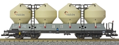 [Nkladn vozy] → [Samovsypn] → [4-os Uacs (Raj)] → M1601: nkladn samovsypn vz ed s ndobami „Holcim“