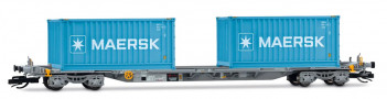 [N�kladn� vozy] &rarr;&nbsp;[N�zkost�nn�]&nbsp;&rarr;&nbsp;[Ostatn�]&nbsp;&rarr;&nbsp;HN9765: kontejnerov� v�z „IFA” �ed� lo�en� 2x20&prime; kontejnery „MAERSK”