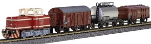 [Soupravy] → [S lokomotivou] → 01406: set dieselov lokomotivy T 334 a t nkladnch voz