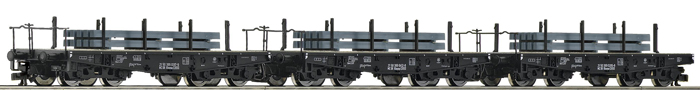 [Soupravy] → [Nkladn] → 37588: set t ploinovch voz s nkladem nosnk